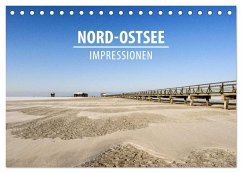 Nord-Ostsee Impressionen (Tischkalender 2025 DIN A5 quer), CALVENDO Monatskalender