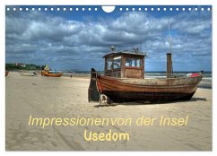 Impressionen von der Insel Usedom (Wandkalender 2025 DIN A4 quer), CALVENDO Monatskalender