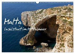 Malta - Inselstaat im Mittelmeer (Wandkalender 2025 DIN A3 quer), CALVENDO Monatskalender - Calvendo;Paszkowsky, Ingo