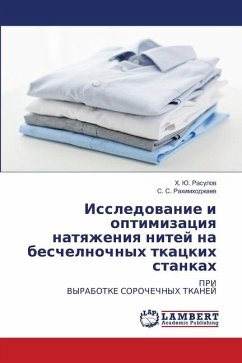 Issledowanie i optimizaciq natqzheniq nitej na beschelnochnyh tkackih stankah - RASULOV, H. Ju.;RAHIMHODZhAEV, S. S.