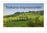 Toskana-Impressionen (Wandkalender 2025 DIN A2 quer), CALVENDO Monatskalender