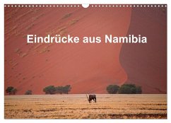 Eindrücke aus Namibia (Wandkalender 2025 DIN A3 quer), CALVENDO Monatskalender - Calvendo;Brüchle, W.