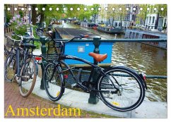 Amsterdam (Tischkalender 2025 DIN A5 quer), CALVENDO Monatskalender