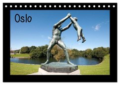 Oslo (Tischkalender 2025 DIN A5 quer), CALVENDO Monatskalender