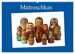 Matroschkas (Wandkalender 2025 DIN A2 quer), CALVENDO Monatskalender