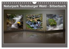 Naturpark Teutoburger Wald - Silberbach (Wandkalender 2025 DIN A4 quer), CALVENDO Monatskalender