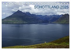 Schottland 2025 (Tischkalender 2025 DIN A5 quer), CALVENDO Monatskalender