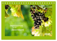 Impressionen aus der Steiermark (Tischkalender 2025 DIN A5 quer), CALVENDO Monatskalender