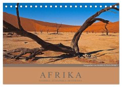 Afrika Impressionen. NAMIBIA - SÜDAFRIKA - BOTSWANA (Tischkalender 2025 DIN A5 quer), CALVENDO Monatskalender