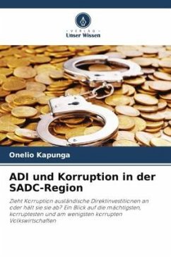 ADI und Korruption in der SADC-Region - Kapunga, Onelio