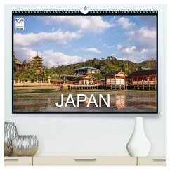 Japan (hochwertiger Premium Wandkalender 2025 DIN A2 quer), Kunstdruck in Hochglanz