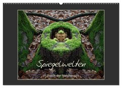 Spiegelwelten - Im Reich der Naturwesen (Wandkalender 2025 DIN A2 quer), CALVENDO Monatskalender
