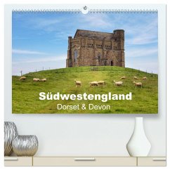 Südwestengland - Dorset & Devon (hochwertiger Premium Wandkalender 2025 DIN A2 quer), Kunstdruck in Hochglanz - Kruse, Joana