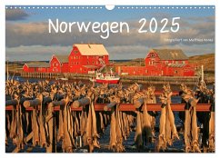 Norwegen 2025 (Wandkalender 2025 DIN A3 quer), CALVENDO Monatskalender - Calvendo;Hanke, Matthias