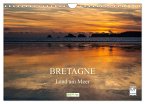 Bretagne - Land am Meer (Wandkalender 2025 DIN A4 quer), CALVENDO Monatskalender