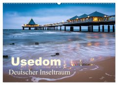 Usedom - Deutscher Inseltraum (Wandkalender 2025 DIN A2 quer), CALVENDO Monatskalender