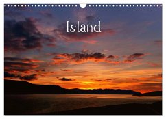 Island (Wandkalender 2025 DIN A3 quer), CALVENDO Monatskalender