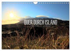 Quer durch Island (Wandkalender 2025 DIN A4 quer), CALVENDO Monatskalender - C. Struck, Christian