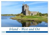 Irland - West und Ost (Wandkalender 2025 DIN A2 quer), CALVENDO Monatskalender