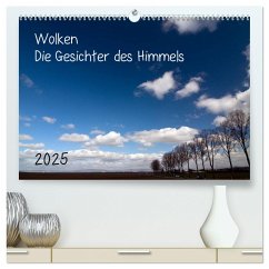 Wolken - Die Gesichter des Himmels (hochwertiger Premium Wandkalender 2025 DIN A2 quer), Kunstdruck in Hochglanz