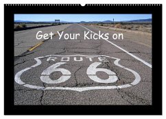 Get Your Kicks on Route 66 (Wandkalender 2025 DIN A2 quer), CALVENDO Monatskalender