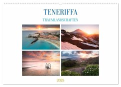 Teneriffa Traumlandschaften (Wandkalender 2025 DIN A2 quer), CALVENDO Monatskalender