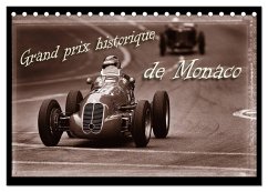 Grand Prix historique de Monaco (Tischkalender 2025 DIN A5 quer), CALVENDO Monatskalender - Calvendo;Bau, Stefan