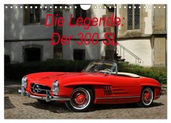 Die Legende: 300 SL (Wandkalender 2025 DIN A4 quer), CALVENDO Monatskalender