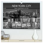 NEW YORK CITY Skyline, Wolkenkratzer und mehr (hochwertiger Premium Wandkalender 2025 DIN A2 quer), Kunstdruck in Hochglanz