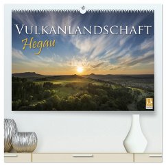 Vulkanlandschaft Hegau 2025 (hochwertiger Premium Wandkalender 2025 DIN A2 quer), Kunstdruck in Hochglanz - Calvendo;Keller, Markus