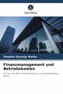 Finanzmanagement und Betriebskosten - Karanja Mathu, Stephen