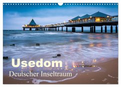 Usedom - Deutscher Inseltraum (Wandkalender 2025 DIN A3 quer), CALVENDO Monatskalender