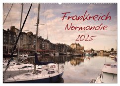 Frankreich Normandie (Wandkalender 2025 DIN A2 quer), CALVENDO Monatskalender - Calvendo;Schwarz, Nailia