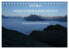 STUBAI - Wilde Wasser & Hohe Höhen (Tischkalender 2025 DIN A5 quer), CALVENDO Monatskalender - Haas Und Nicki Sinanis, Bettina