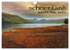 Schottland - Spiegel der Seele (Wandkalender 2025 DIN A4 quer), CALVENDO Monatskalender