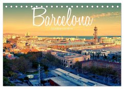 Barcelona - Stadtansichten (Tischkalender 2025 DIN A5 quer), CALVENDO Monatskalender