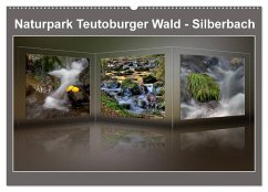 Naturpark Teutoburger Wald - Silberbach (Wandkalender 2025 DIN A2 quer), CALVENDO Monatskalender - Hobscheidt, Ernst