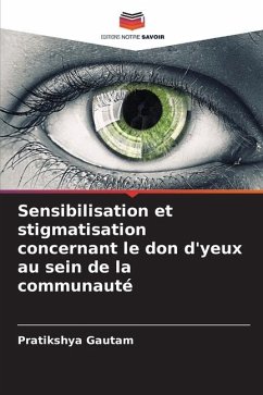 Sensibilisation et stigmatisation concernant le don d'yeux au sein de la communauté - Gautam, Pratikshya