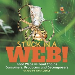 Cover Stuck in a Web! Food Webs vs Food Chains   Consumers, Producers and Decomposers   Grade 6-8 Life Science