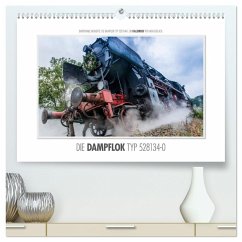 Emotionale Momente: Die Dampflok Typ 528134-0. (hochwertiger Premium Wandkalender 2025 DIN A2 quer), Kunstdruck in Hochglanz - Calvendo;Gerlach, Ingo