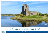 Irland - West und Ost (Wandkalender 2025 DIN A3 quer), CALVENDO Monatskalender