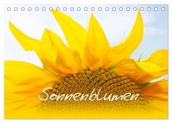 Sonnenblumen - die Blumen der Lebensfreude (Tischkalender 2025 DIN A5 quer), CALVENDO Monatskalender - Calvendo;Ziehr, Maria-Anna