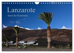 Lanzarote (Wandkalender 2025 DIN A4 quer), CALVENDO Monatskalender - Ergler, Anja