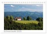 Schwarzwald 2025 (Tischkalender 2025 DIN A5 quer), CALVENDO Monatskalender