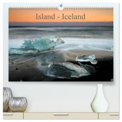 Island - Iceland (hochwertiger Premium Wandkalender 2025 DIN A2 quer), Kunstdruck in Hochglanz