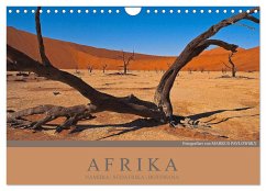Afrika Impressionen. NAMIBIA - SÜDAFRIKA - BOTSWANA (Wandkalender 2025 DIN A4 quer), CALVENDO Monatskalender