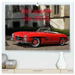 Die Legende: 300 SL (hochwertiger Premium Wandkalender 2025 DIN A2 quer), Kunstdruck in Hochglanz