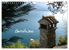 Gardasee (Wandkalender 2025 DIN A4 quer), CALVENDO Monatskalender