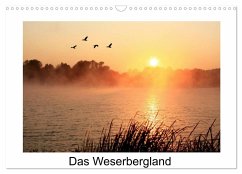 Das Weserbergland (Wandkalender 2025 DIN A3 quer), CALVENDO Monatskalender