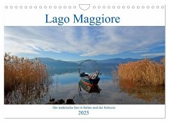 Lago Maggiore - Der malerische See in Italien und der Schweiz (Wandkalender 2025 DIN A4 quer), CALVENDO Monatskalender - Calvendo;Kruse, Joana